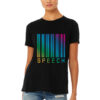 Speech Barcode Unisex Short Sleeve Tee